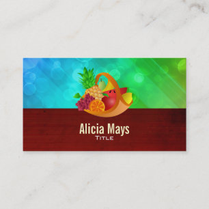 Fruit Basket Business Cards