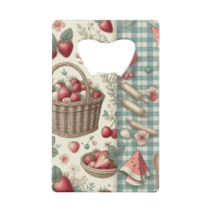 Fruit Basket Gingham Fun