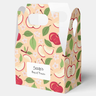 Fruit Basket Pattern Collection - Apples Favour Box