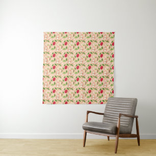 Fruit Basket Pattern Collection - Apples Tapestry