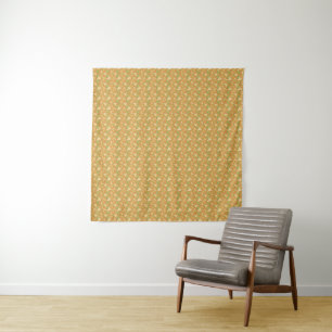 Fruit Basket Pattern Collection - Banana Tapestry