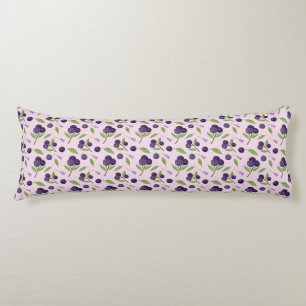Fruit Basket Pattern Collection - Blueberries Body Body Cushion