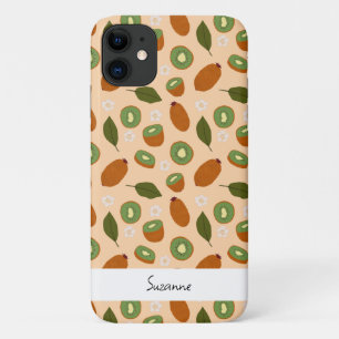 Fruit Basket Pattern Collection - Kiwi iPhone 11 Case