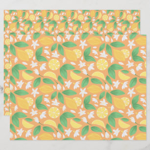 Fruit Basket Pattern Collection - Lemon