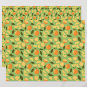 Fruit Basket Pattern Collection - Oranges