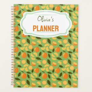 Fruit Basket Pattern Collection - Oranges Planner