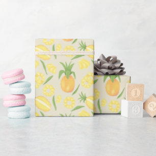 Fruit Basket Pattern Collection - Pineapples Wrapping Paper