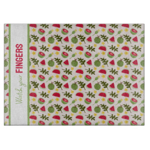 Fruit Basket Pattern Collection - Watermelon Cutting Board