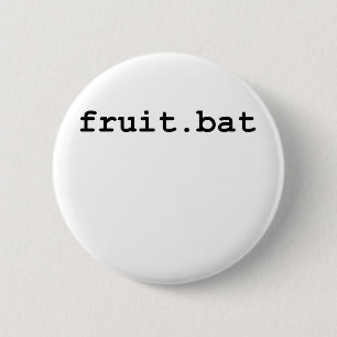 Fruit.bat 6 Cm Round Badge