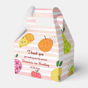 Fruit Birthday Party Great Fruit Favour Box