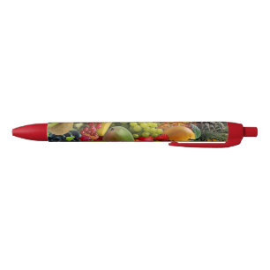 Fruit Black Ink Pen