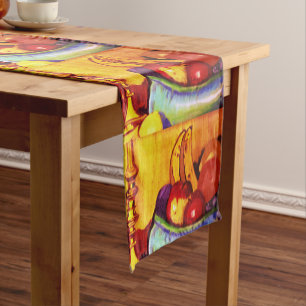 FRUIT BOWL STILL LIFE table runner