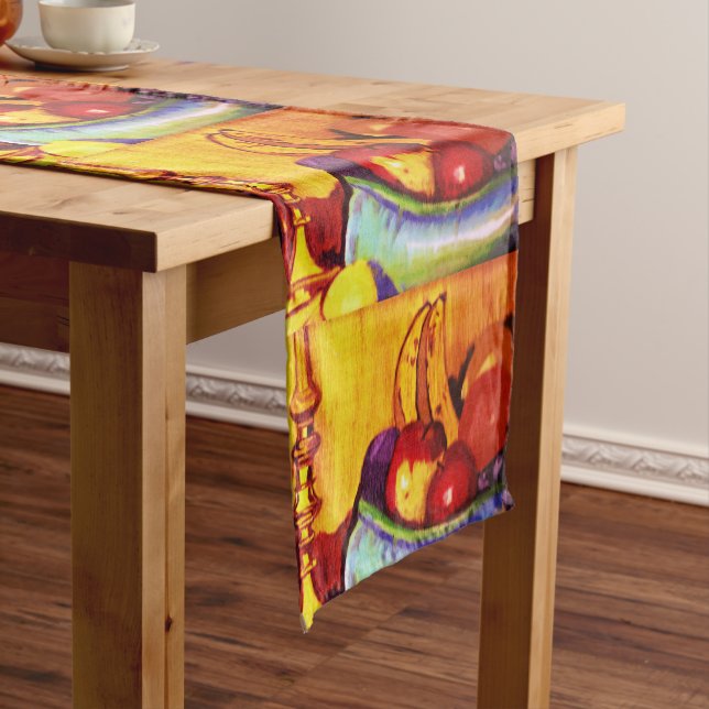 FRUIT BOWL STILL LIFE table runner (In Situ)