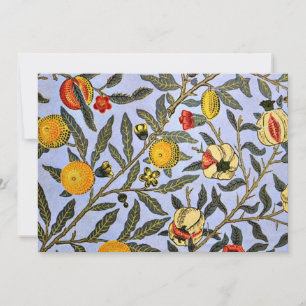 Fruit, by William Morris, Card