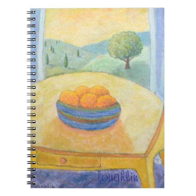 Fruit By Window Notebook (Front)