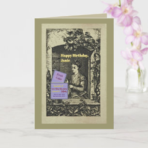  Fruit Cake & You Never Seem To Age/birthday humou Card