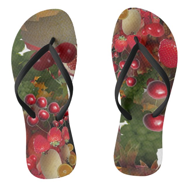 Fruit Cherries  Thongs (Footbed)