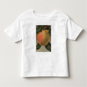 Fruit Chromo Lithograph of Belleflower Apple Toddler T-Shirt