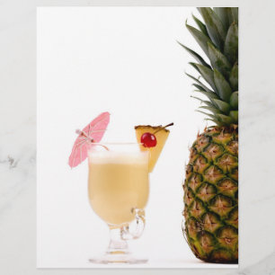 Fruit cocktail flyer