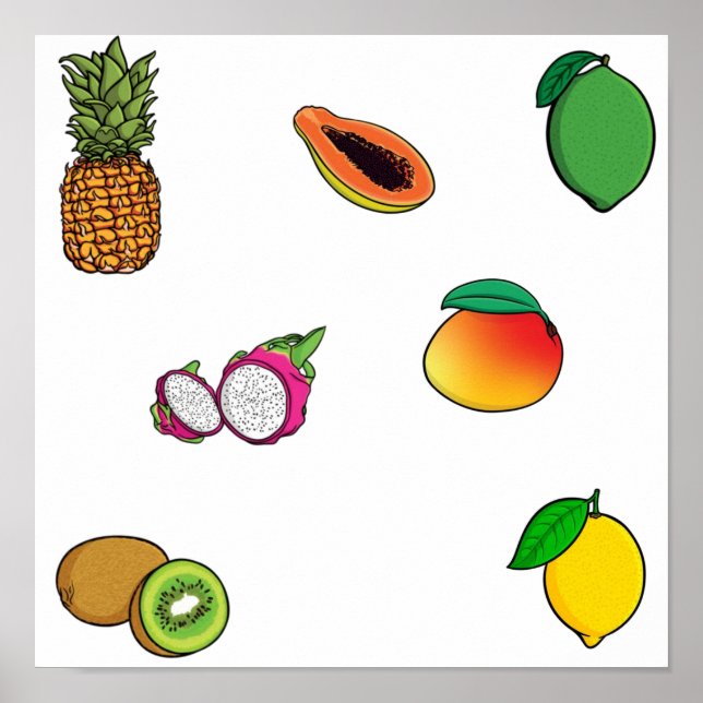 Fruit collection poster (Front)