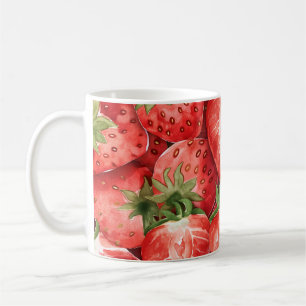 Fruit Cups - Strawberry Design Cermic Mug
