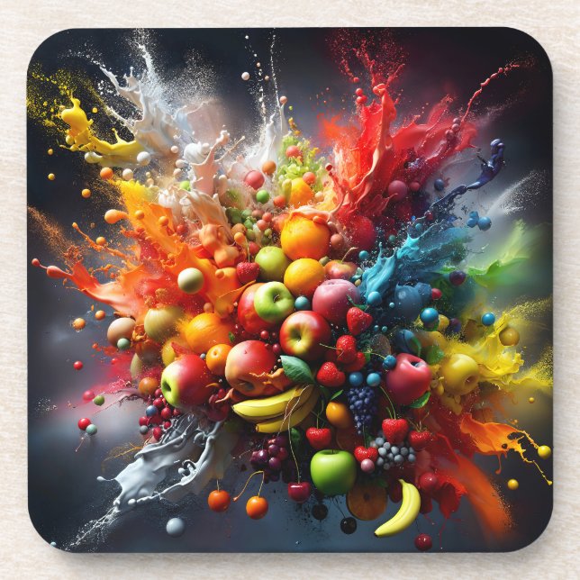 Fruit explosion coaster (Front)