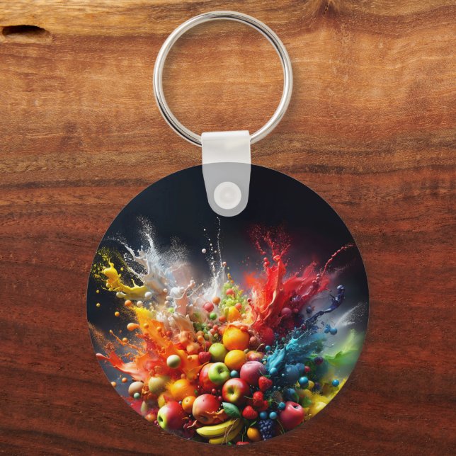 Fruit explosion key ring (Front)