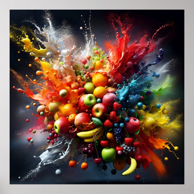 Fruit explosion poster (Front)