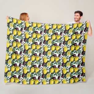 Fruit fleece blanket
