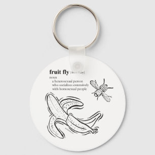 FRUIT FLY KEY RING