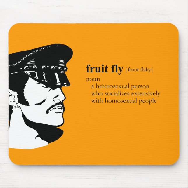 FRUIT FLY MOUSE PAD (Front)