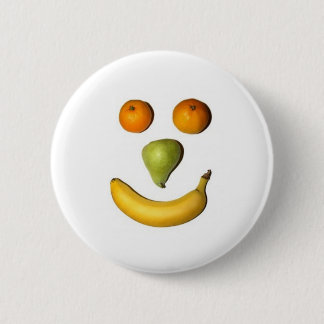Fruit Happy Face Button