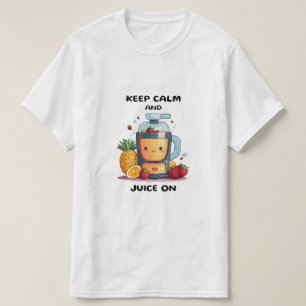 Fruit Juicer Keep Calm And Juice Health T-Shirt