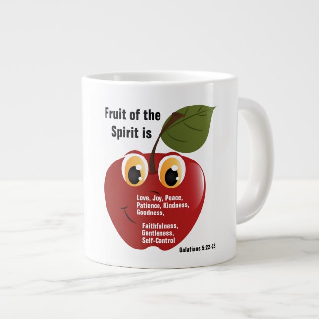 Fruit  - Jumbo Mug (Front Right)