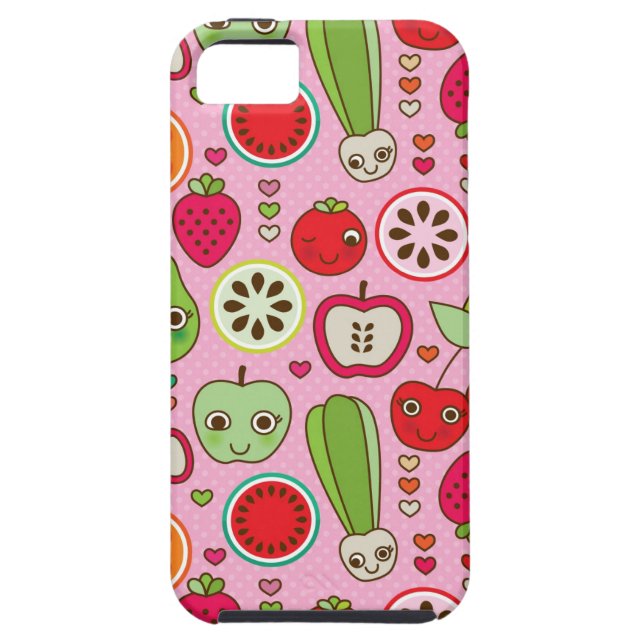 fruit kitchen illustration pattern Case-Mate iPhone case (Back)