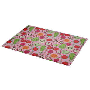 fruit kitchen illustration pattern cutting board