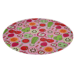fruit kitchen illustration pattern cutting board