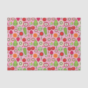 fruit kitchen illustration pattern tissue paper