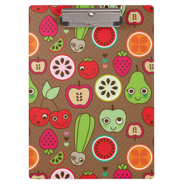 Fruit Kitchen Pattern Clipboard (Front)