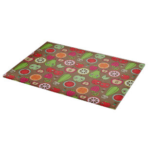 Fruit Kitchen Pattern Cutting Board