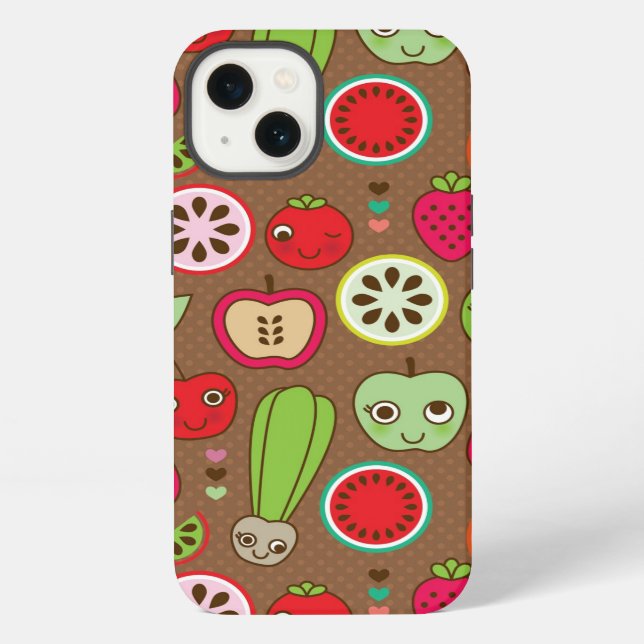 Fruit Kitchen Pattern iPhone Case (Back)