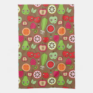 Fruit Kitchen Pattern Tea Towel