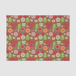 Fruit Kitchen Pattern Tissue Paper