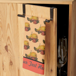 Fruit Kitchen Towels - Optional Personalisation