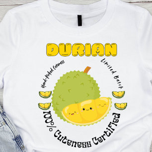 Fruit Label Hand-picked Durian T-Shirt