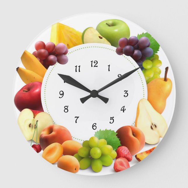 Fruit  large clock (Front)