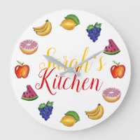 Fruit Lemon Lime Apple Banana Grapes Melon Kitchen