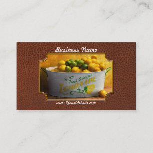 Fruit - Lemons - When life gives you lemons Business Card