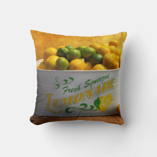 Fruit - Lemons - When life gives you lemons Cushion