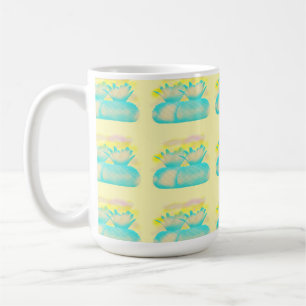 Fruit loop art misty magic pineapples coffee mug